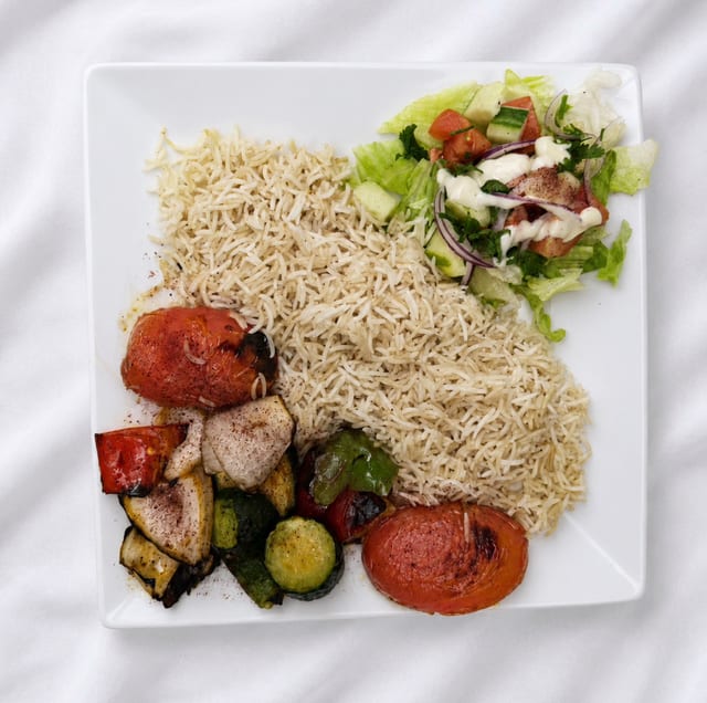 Veggie Kabob.